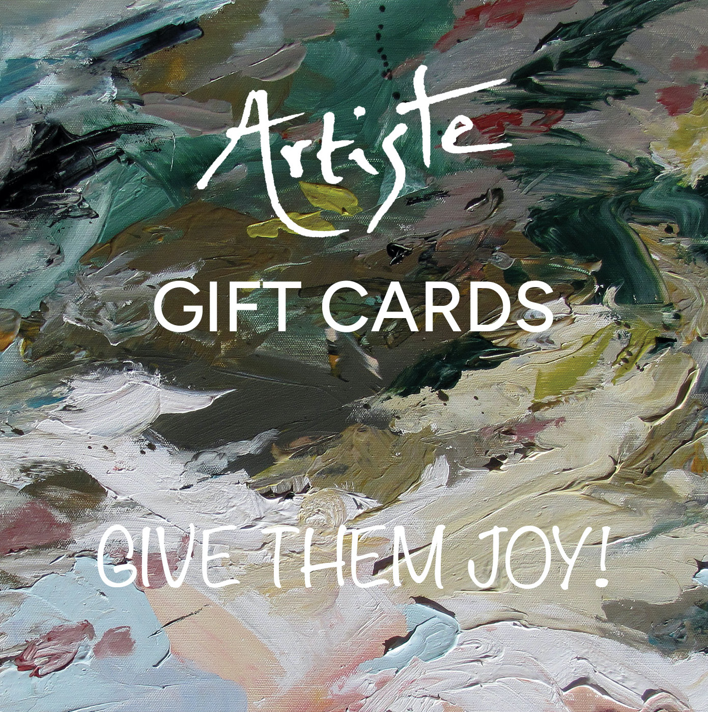 Artiste Gift Cards 2024